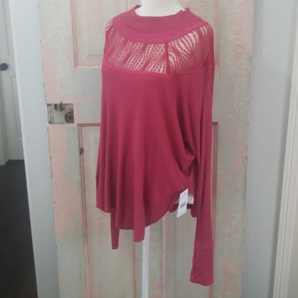 Make Offer People Spring Valley Thermal Top - Picture 3 of 5